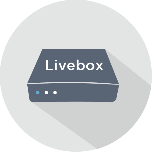 Livemote可控制Livebox设备